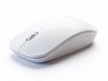 Sleek and Compact Matte White Wireless Mouse Effortless Precision for Everyday Computing