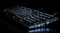 sleek computer black background