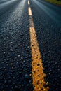 Sleek dark asphalt, barely perceptible texture , street, asphalt Royalty Free Stock Photo