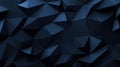 A sleek dark blueblack background featuring dynamic triangles and light effects for a modern, abstract feel Royalty Free Stock Photo
