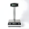 AI Generated Image - Digital Scale, Silver and White, Showing a Reading of 10 Royalty Free Stock Photo