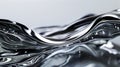 Sleek and Ethereal 3D Rendered Water Sculptures Luminescent Abstract Digital Art with Minimalist Backdrop