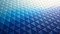 Abstract geometric background with a deep blue gradient across a modern triangular pattern. Royalty Free Stock Photo