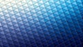 Abstract geometric background with a deep blue gradient across a modern triangular pattern. Royalty Free Stock Photo