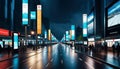 Futuristic Urban Transit Hub