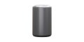 Sleek Gray Smart Speaker. Modern Audio Technology And Home Automation Isolated On Transparent Background Royalty Free Stock Photo