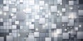 Abstract Grey Squares Tech Pattern Background for Futuristic and Digital Designs Royalty Free Stock Photo