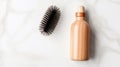 Sleek Hairbrush and Natural Beauty Essentials