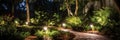 Sleek and innovative outdoor led lighting systems to illuminate your contemporary backyard spaces
