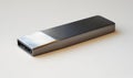 Sleek Metal USB Drive Royalty Free Stock Photo
