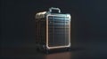 Sleek Minimalist Design of a Modern Suitcase Generative AI Royalty Free Stock Photo