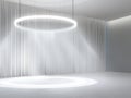 Modern Minimalist Interior with Elegant Lighting Royalty Free Stock Photo