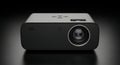 Modern Black Projector on Dark Background Royalty Free Stock Photo