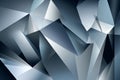 A sleek and modern gray and navy blue abstract background with sharp, angular lines and smooth