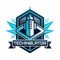 Sleek and modern logo design for a tech incubator company, Create a sleek and modern design for a tech incubator logo