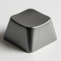 A sleek, modern mechanical keyboard keycap with a matte finish and rounded edges Royalty Free Stock Photo
