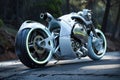 Futuristic Precision: High-Tech Motorcycle Design