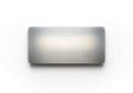A sleek, modern, rectangular, metallic, silver-colored object with a smooth, shiny surface Royalty Free Stock Photo