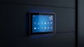 Smart Home Control Panel with Modern Interface Royalty Free Stock Photo
