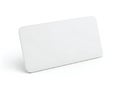A sleek and modern white rectangular object with a smooth finish and subtle curves Royalty Free Stock Photo