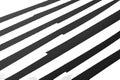 Sleek Monochrome Design. Modern and stylish striped artwork Royalty Free Stock Photo