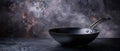 Sleek Nonstick Wok on Textured Surface - Versatile Cookware. Concept Cooking Essentials, Nonstick