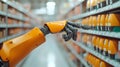 Revolutionary Robot Arm Picking Items in an Organized Warehouse for Efficient Automation Process