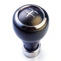 Plastic gear shift knob with ergonomic design Royalty Free Stock Photo