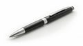 A sleek and professional pen with a metallic finish and your companys name engraved on the side