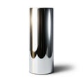 Cylinder s glossy surface reflects light and shadows, emphasizing its smooth Royalty Free Stock Photo