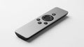 Modern TV remote control on white background Royalty Free Stock Photo