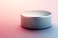 Sleek Silver Bluetooth Speaker Royalty Free Stock Photo