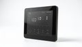 Sleek Smart Home Automation Control Panel on White Royalty Free Stock Photo