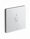 Sleek Smart Home Control Panel on a White Wall Royalty Free Stock Photo