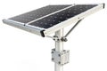 Solar Panel on Adjustable Mounting System Royalty Free Stock Photo