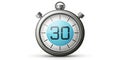 Modern Minimalist 3Second Timer Icon Clean Flat Design Stopwatch Countdown for Web and Graphic Design