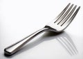 Sleek Stainless Steel Fork: A Culinary Essential for Effortless Dining and Cooking Royalty Free Stock Photo