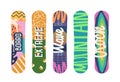 Sleek And Stylish Snowboards Crafted For Performance And Designed For Winter Adventure, Isolated Boards