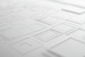 Sleek uiux wireframe design with transparent elements and grid lines for digital branding