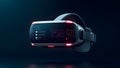 A sleek user interface design for a virtual reality application Royalty Free Stock Photo
