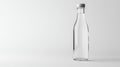 sleek water bottle on white Royalty Free Stock Photo