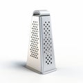 Sleek White Grater With Realistic Lighting And Sterling Silver Highlights