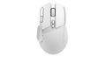 Sleek White Wireless Mouse: A Study in Minimalist Design and Enhanced Functionality Royalty Free Stock Photo