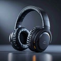 Sleek Wireless Headphones for Immersive Sound Royalty Free Stock Photo