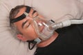 Sleep Apnea and CPAP Royalty Free Stock Photo