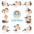 Sleep Apnea Royalty Free Stock Photo