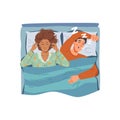 Sleep problem solution protection from snoring