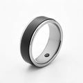 Sleep tracker ring with vibration alarm Royalty Free Stock Photo