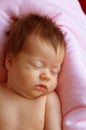 Sleeper newborn baby Royalty Free Stock Photo