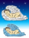 Sleeping Angel Royalty Free Stock Photo